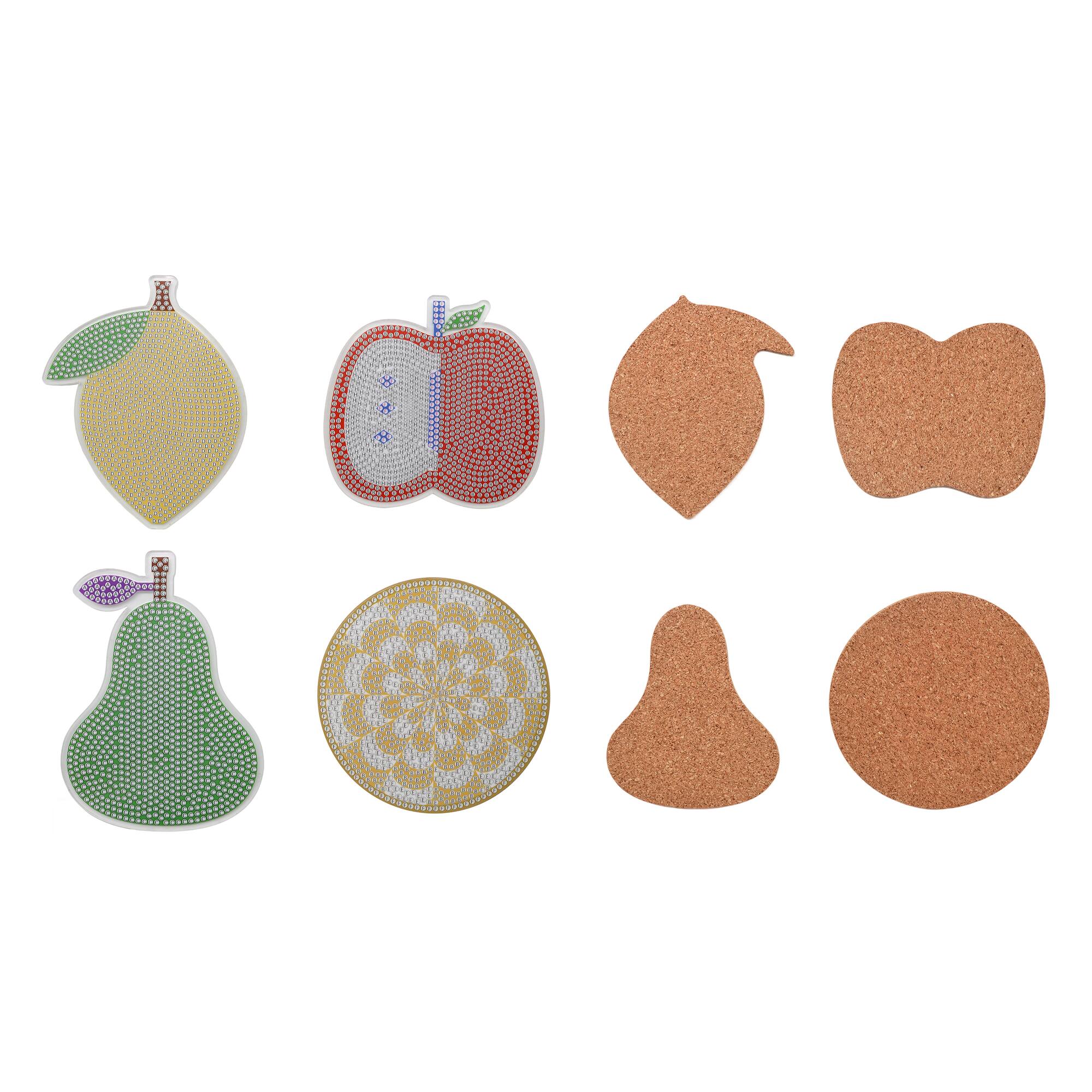 Jonathan Adler x Michaels Fruit Diamond Art Coaster Kit